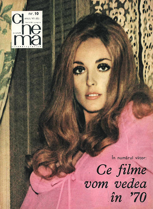 Sharon Tate, Romanian magazine, Cover, DIGITAL LISTING, Instant Download