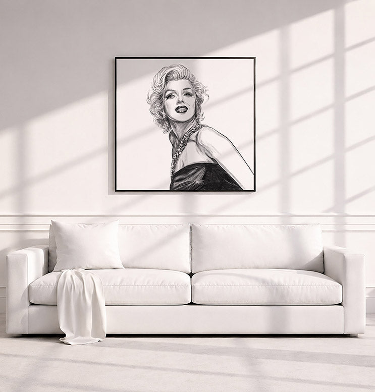 Marilyn Monroe | Framed Fine Art Print