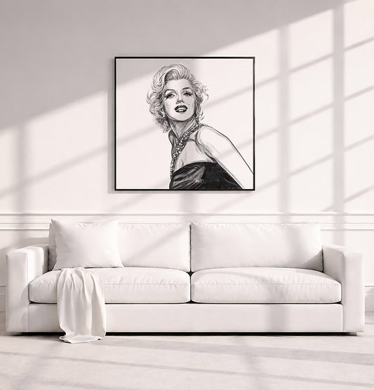 Marilyn Monroe | Framed Fine Art Print