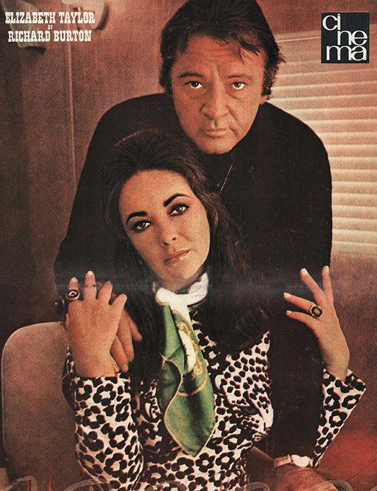 Elizabeth Taylor, Richard Burton, Romanian magazine, Cover, DIGITAL LISTING, Instant Download