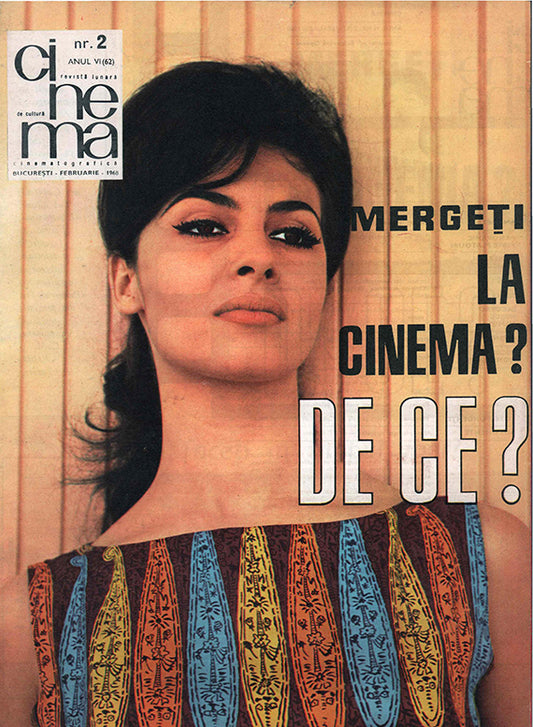 Michèle Mercier, Romanian magazine, Cover, DIGITAL LISTING, Instant Download