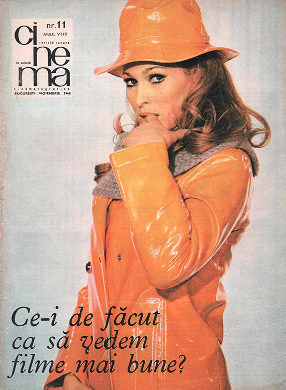 Ursula Andress, Romanian magazine, Cover, DIGITAL LISTING, Instant Download