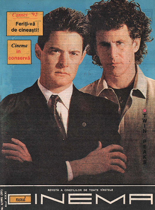 Twin Peaks, Kyle MacLachlan, Romanian magazine, Cover, DIGITAL LISTING, Instant Download