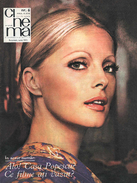 Virna Lisi, Romanian magazine, Cover, DIGITAL LISTING, Instant Download