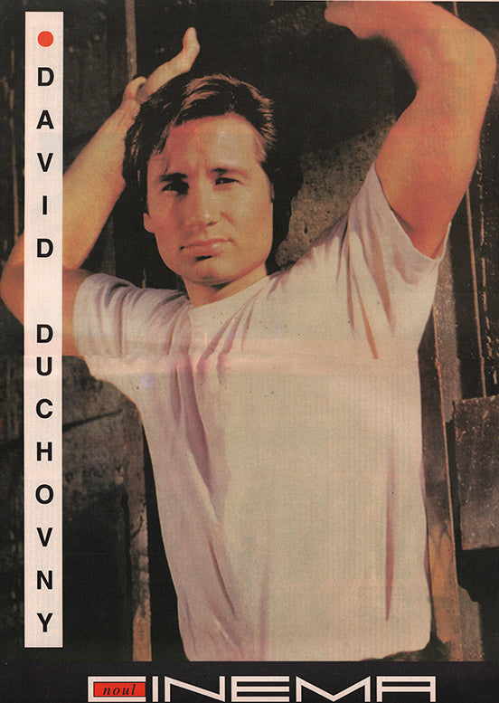 David Duchovny, Romanian magazine, Cover, DIGITAL LISTING, Instant Downloady