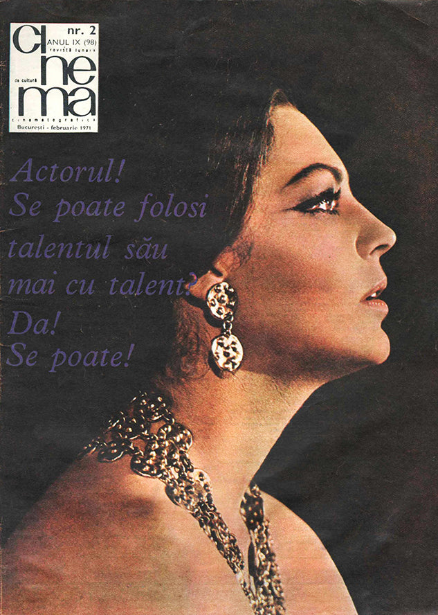 Ava Gardner, Romanian magazine, Cover, DIGITAL LISTING, Instant Download