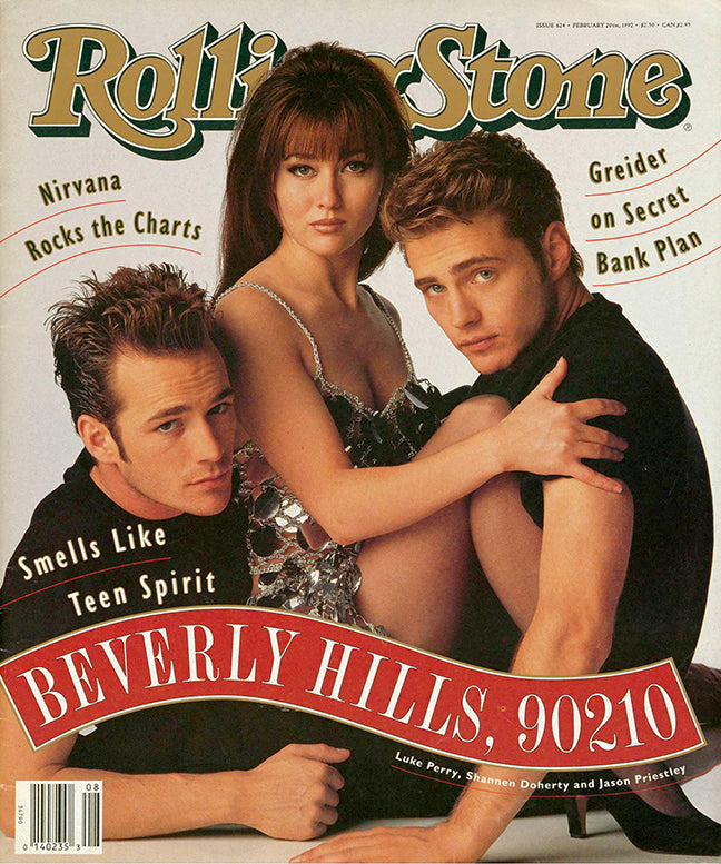 Beverly Hills, Jason Priestley, Shannen Doherty, Luke Perry, Tori Spelling, ENG magazine, Cover, DIGITAL LISTING, Instant Download